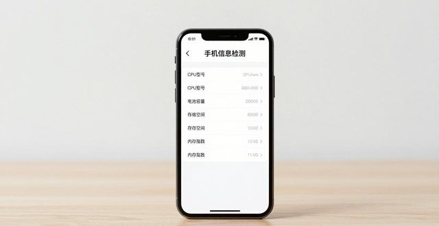 用手机信息检测工具，查看CPU电池等硬件配置