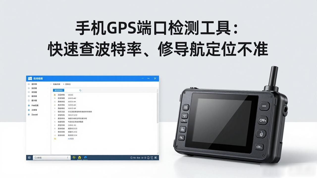 GPS端口波特率检测器_Win CE GPS导航端口波特率检测工具_手机gps端口检测工具