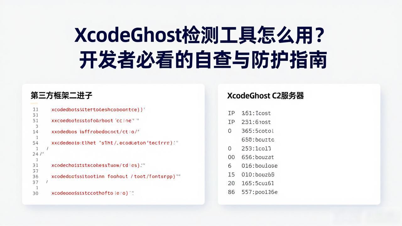 XcodeGhost检测工具怎么用？开发者必看的自查与防护指南