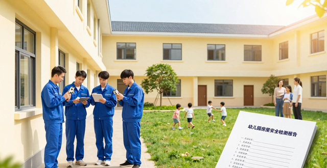 幼儿园房屋安全检测_建筑工程质量检测工具_房屋质量鉴定