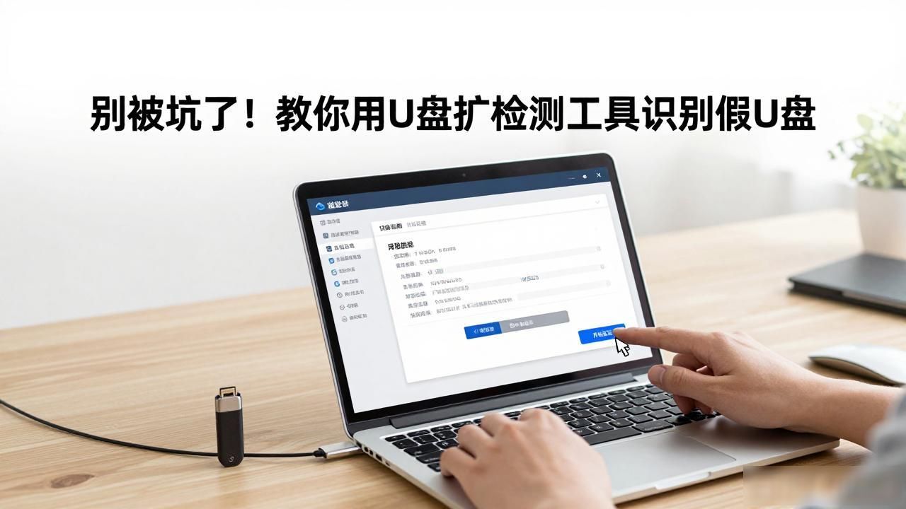 别被坑了！教你用U盘扩容检测工具识别假U盘