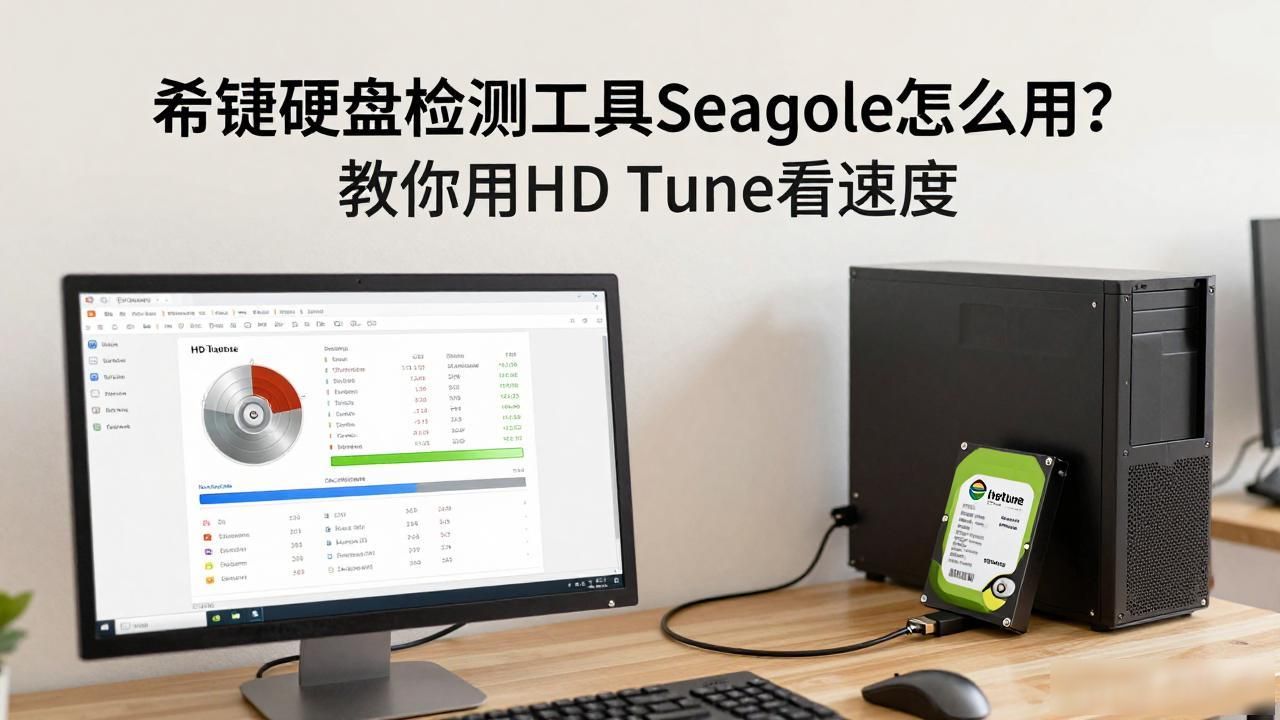 希捷硬盘检测工具seagate怎么用？教你用HD Tune看速度