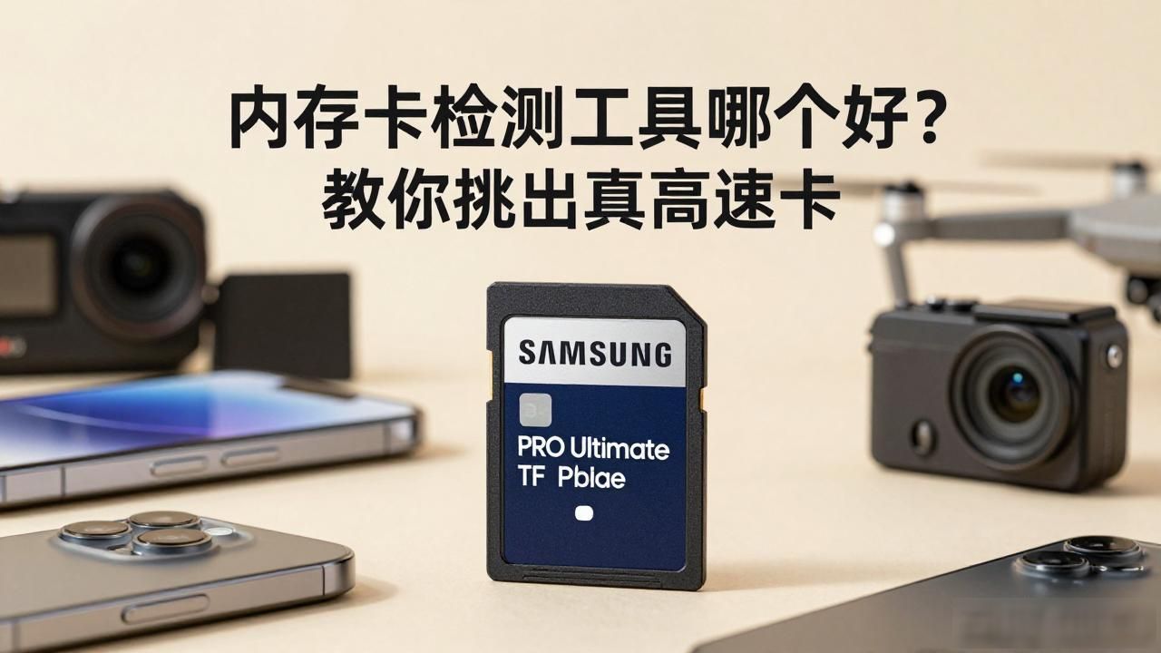 内存卡检测工具哪个好？教你挑出真高速卡