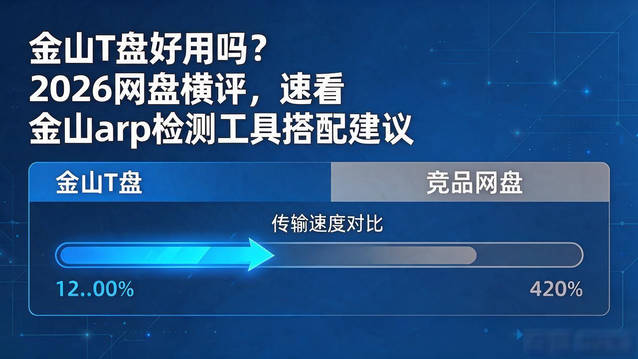 网盘速度测试_金山arp检测工具_金山T盘评测