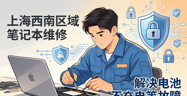上海西南区域笔记本维修，解决电池不充电等故障
