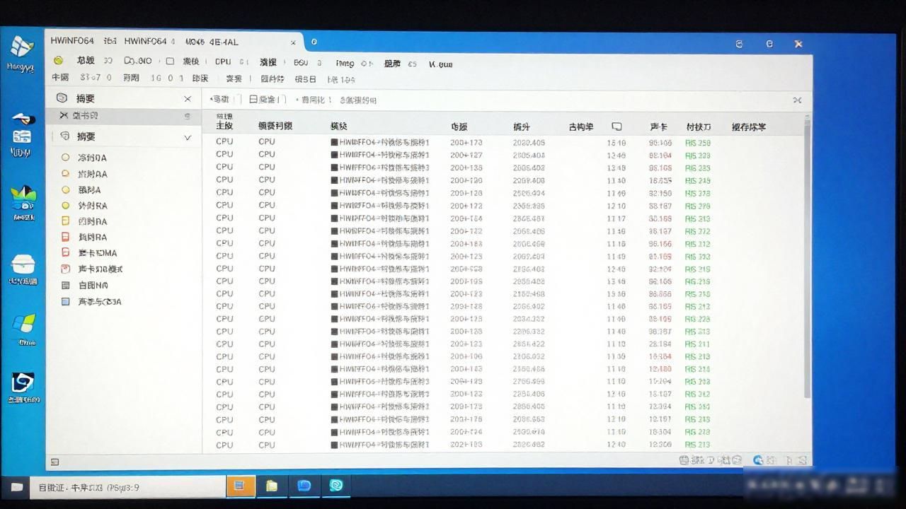 电脑硬件检测工具推荐：用HWiNFO64一键查CPU、主板、内存