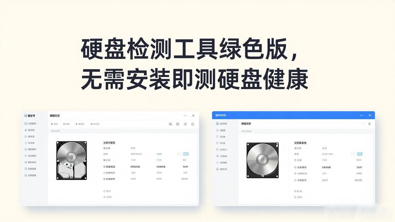 硬盘检测工具绿色版，无需安装即测硬盘健康