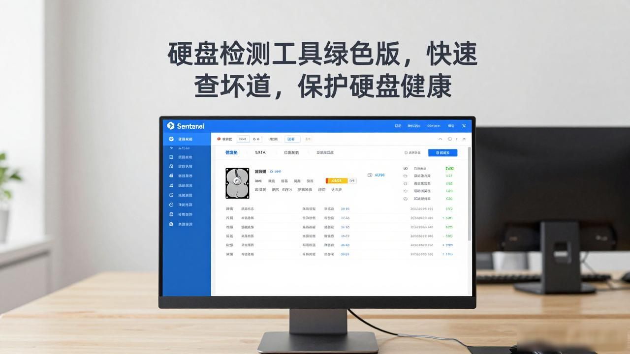 硬盘检测工具绿色版，快速查坏道，保护硬盘健康