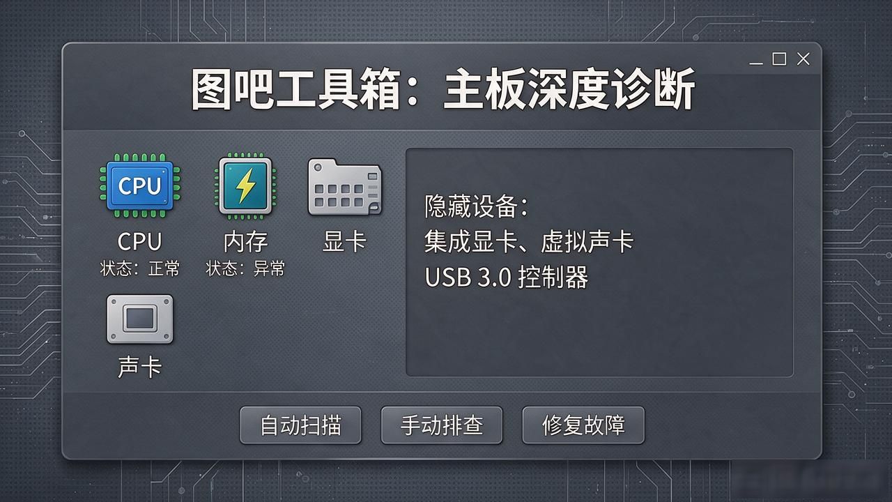 硬件工程师工具箱_DIY玩家系统级诊断_dl 主板检测工具