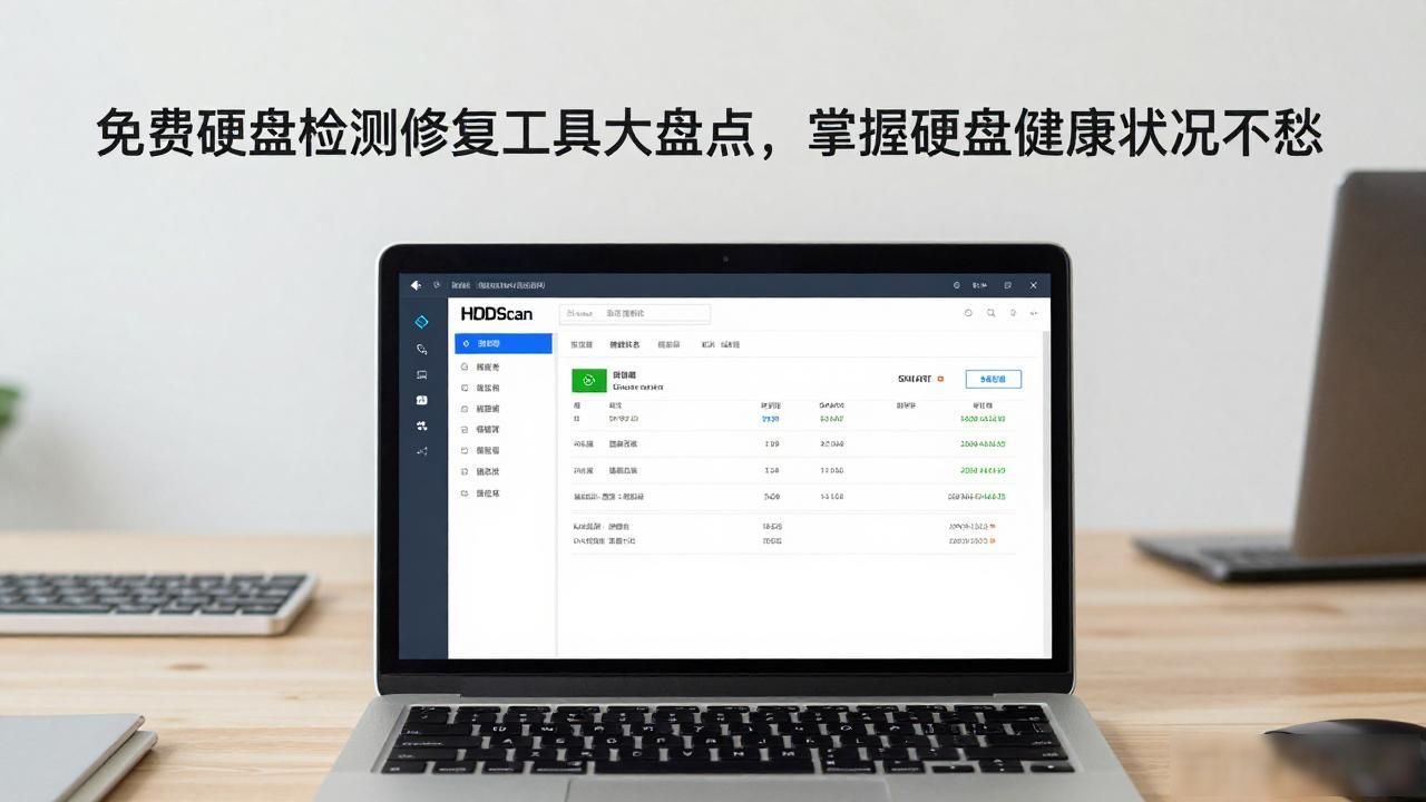 免费硬盘检测修复工具大盘点，掌握硬盘健康状况不愁