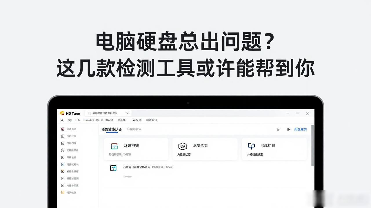 电脑硬盘总出问题？这几款检测工具或许能帮到你
