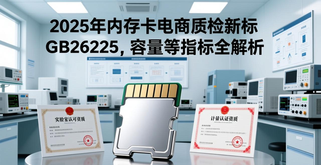 2025年内存卡电商质检新标GB26225，容量等指标全解析