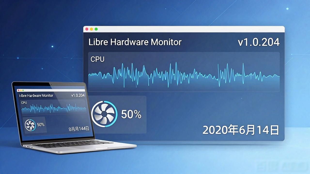 Watcher入侵检测工具：Libre硬件监控，实时看温度风扇转速