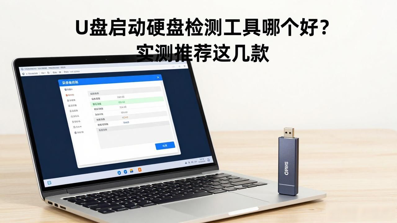 U盘启动硬盘检测工具哪个好？实测推荐这几款