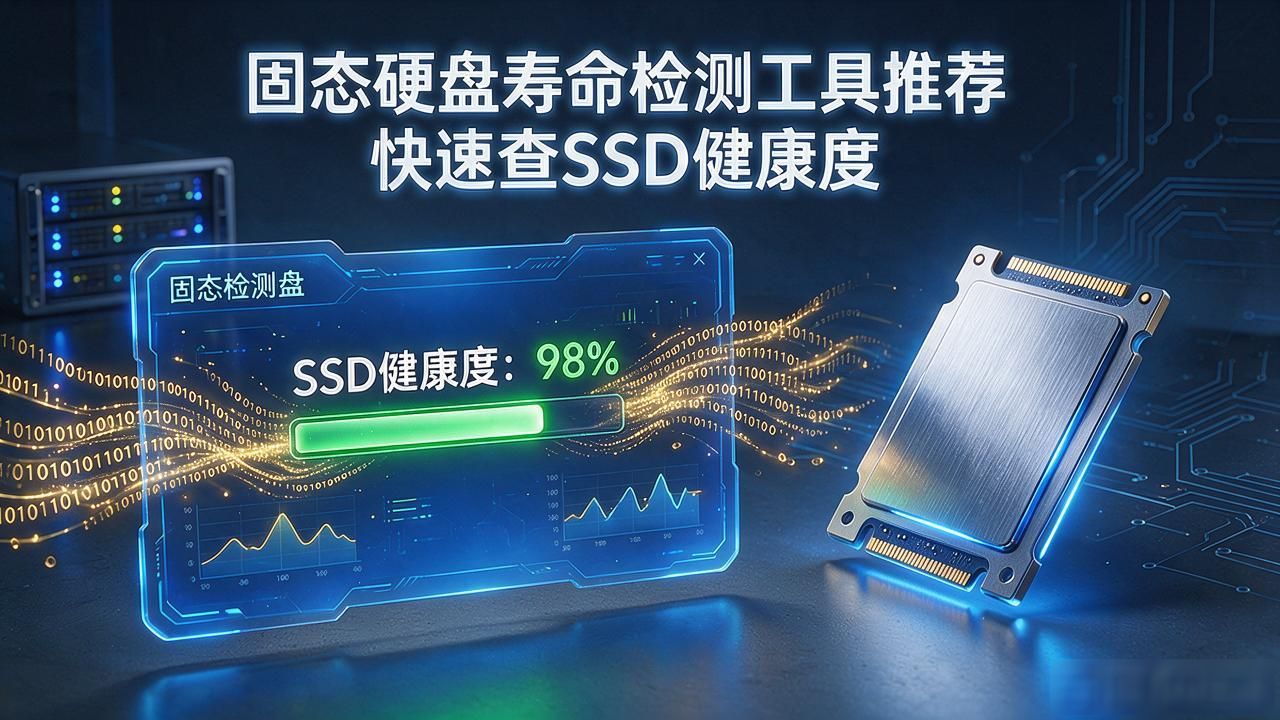 固态硬盘寿命检测工具推荐 快速查SSD健康度