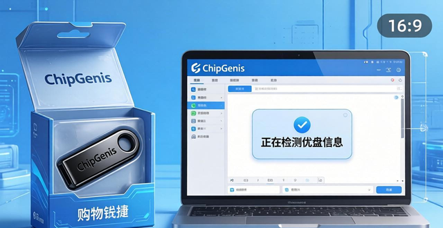 网购优盘怕假货？用chipgenius检测工具一查便知