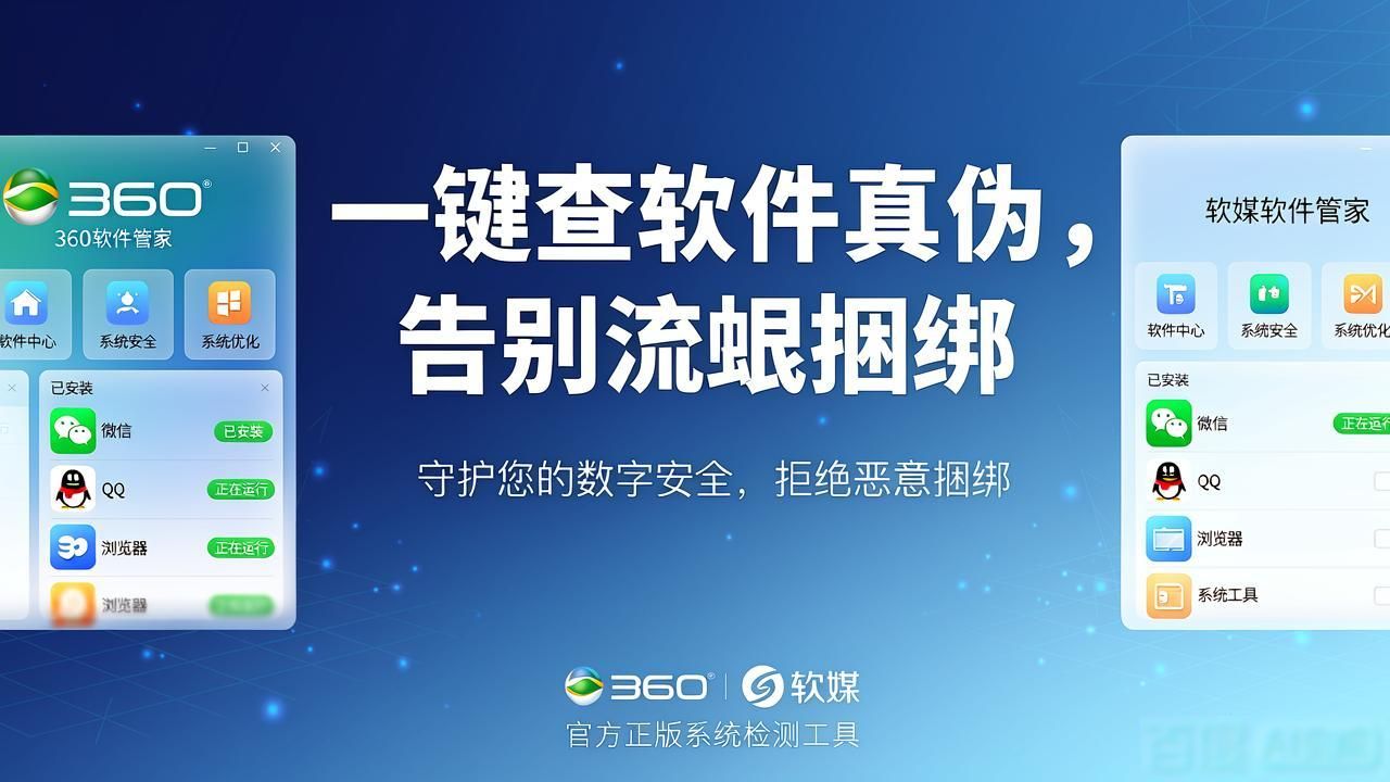 正版系统检测工具_360软件管家 核心卖点 拆解分析