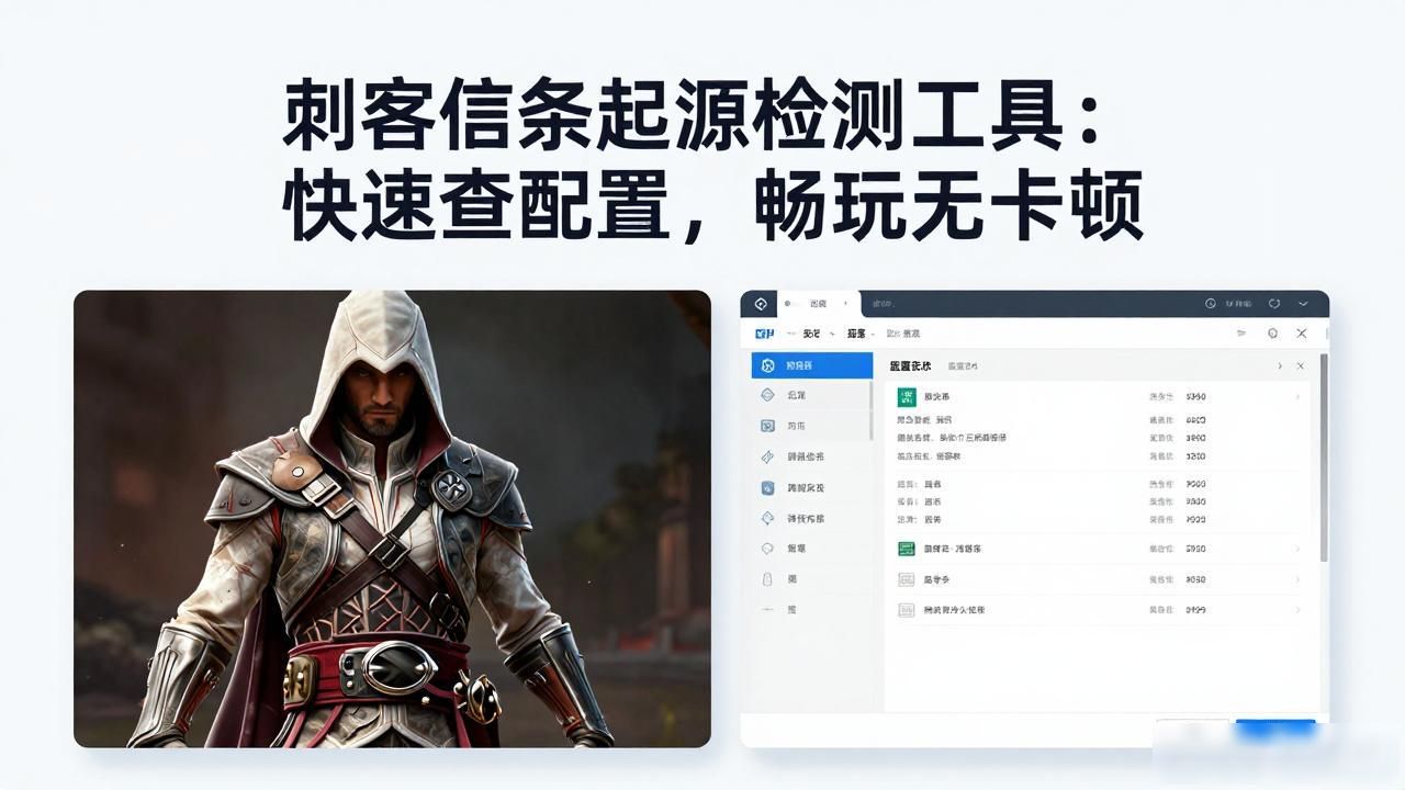 刺客信条起源检测工具_刺客信条阿泰尔 伊本拉阿哈德 刺客信条艾吉奥 奥迪托雷 刺客信条康纳 拉顿哈给顿肯威