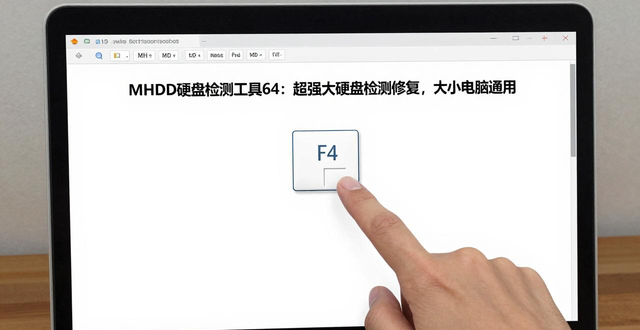 MHDD硬盘检测工具64：超强大硬盘检测修复，大小电脑通用