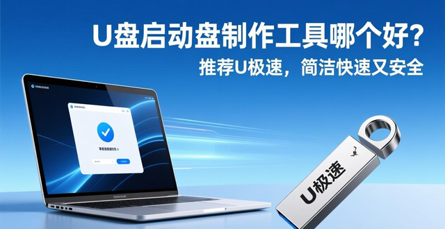 U盘启动盘制作工具哪个好？推荐U极速，简洁快速又安全