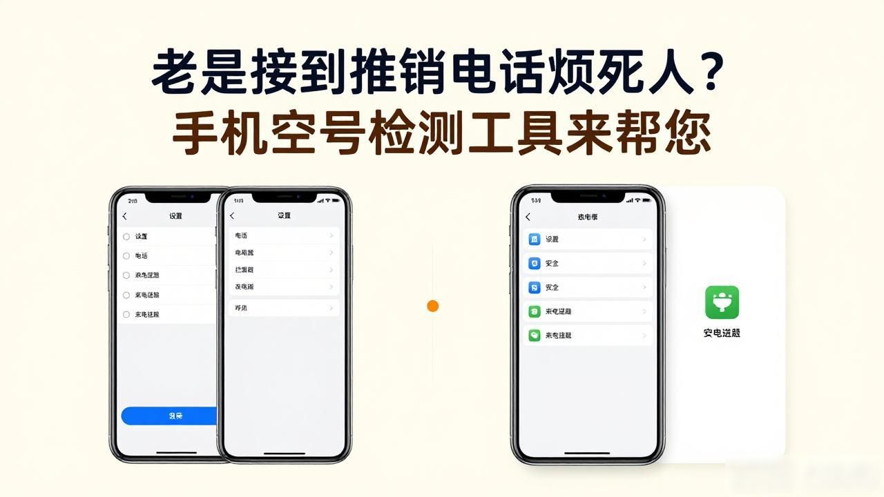 老是接到推销电话烦死人？手机空号检测工具来帮您