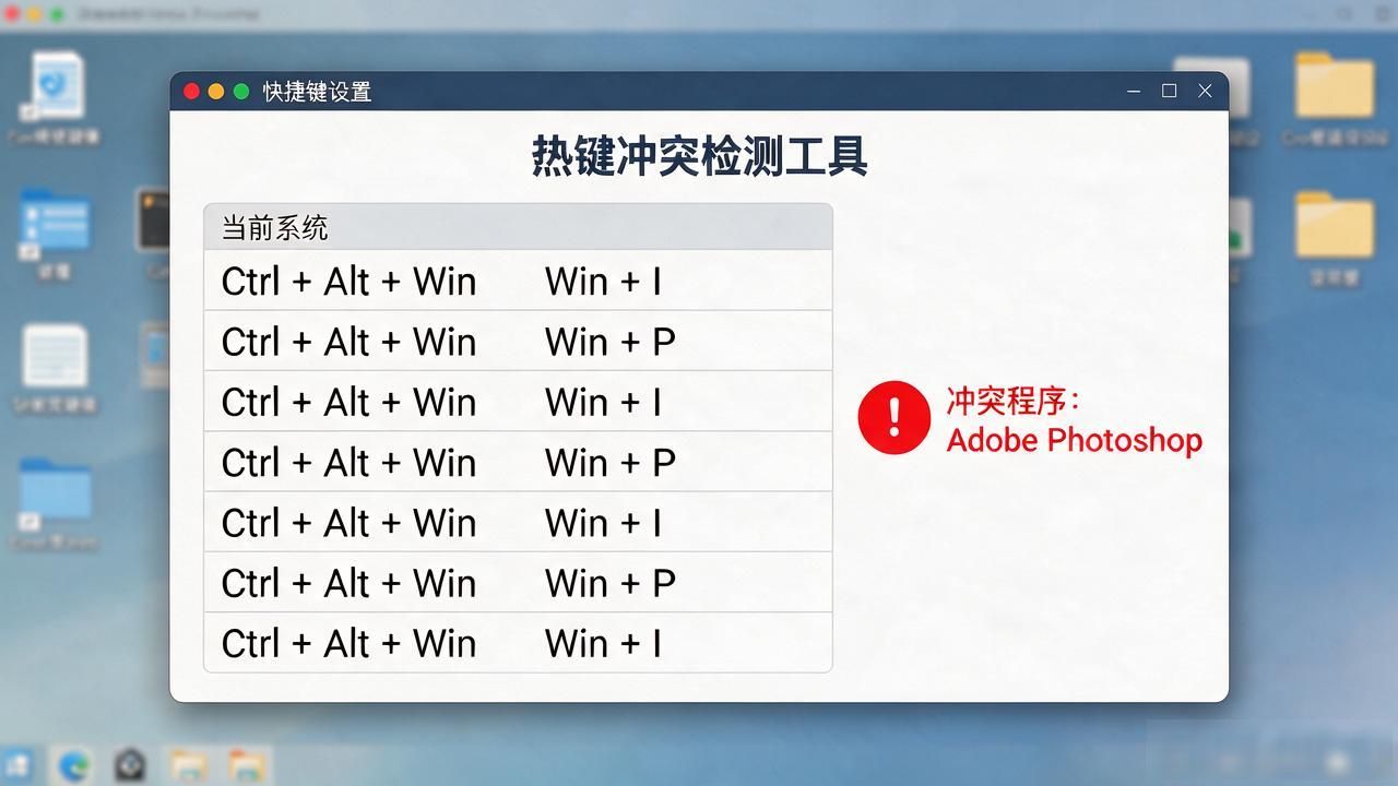Windows热键冲突排查指南_热键冲突检测工具_Hotkey Detective热键冲突检测工具