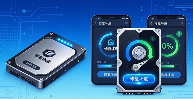硬盘检测工具怎么修复坏道？三款软件轻松搞定移动硬盘故障