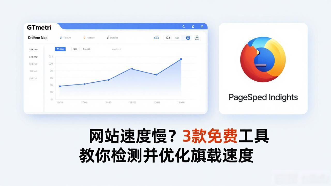 网站速度慢？3款免费工具教你检测并优化加载速度