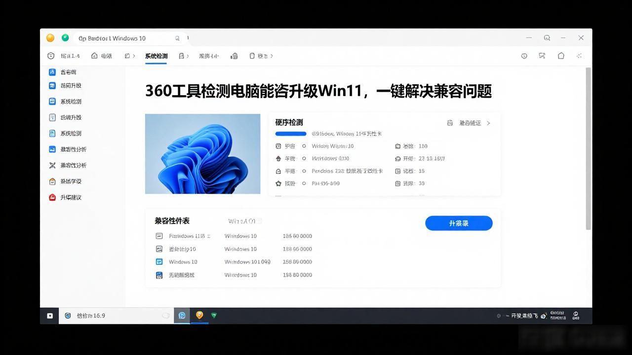 Win11易升 360安全卫士 升级助手_360微软兼容性检测工具