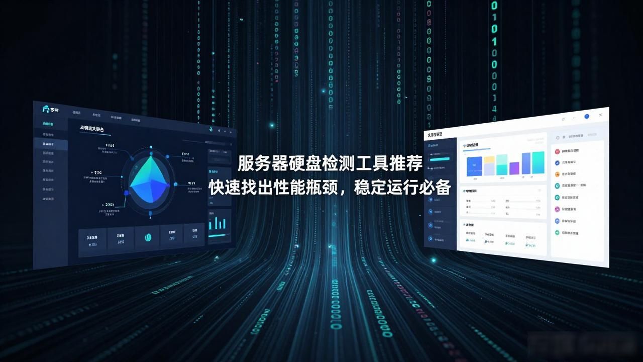服务器硬盘检测工具推荐：快速找出性能瓶颈，稳定运行必备