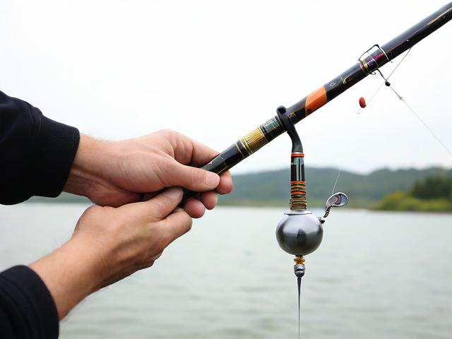 海竿手钓怎么安装「海杆当手竿钓鱼的安装教程」